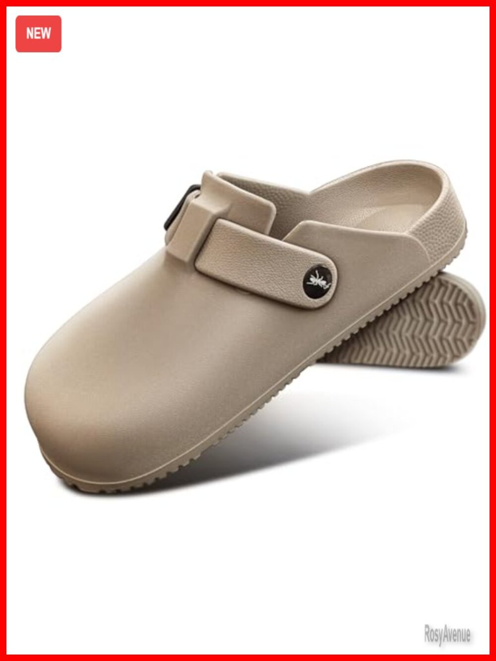 Women's Mules & Clogs with Arch Support, Slip-On Slip-Resistant EVA